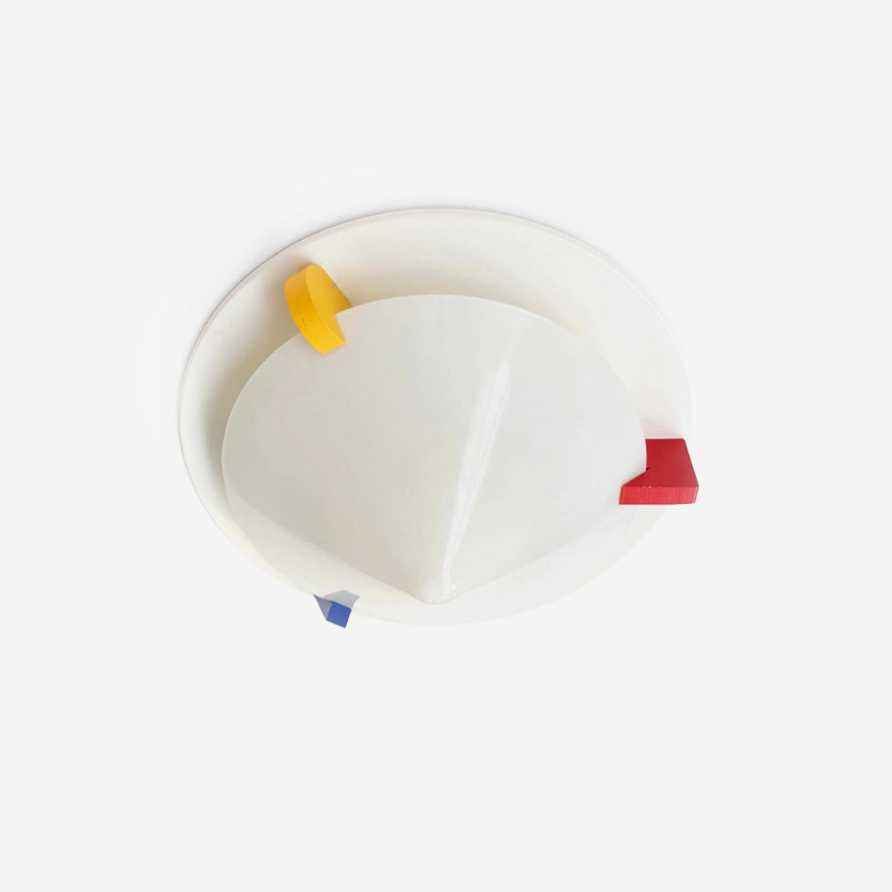 Stoja Lustre Plafonnier Blocs de Couleurs Géométriques Minimaliste - Neutralighting