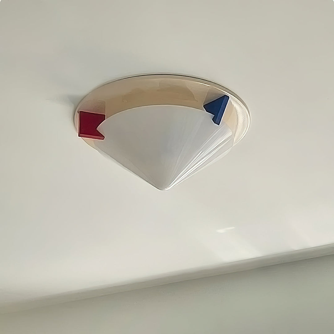 Stoja Lustre Plafonnier Blocs de Couleurs Géométriques Minimaliste - Neutralighting