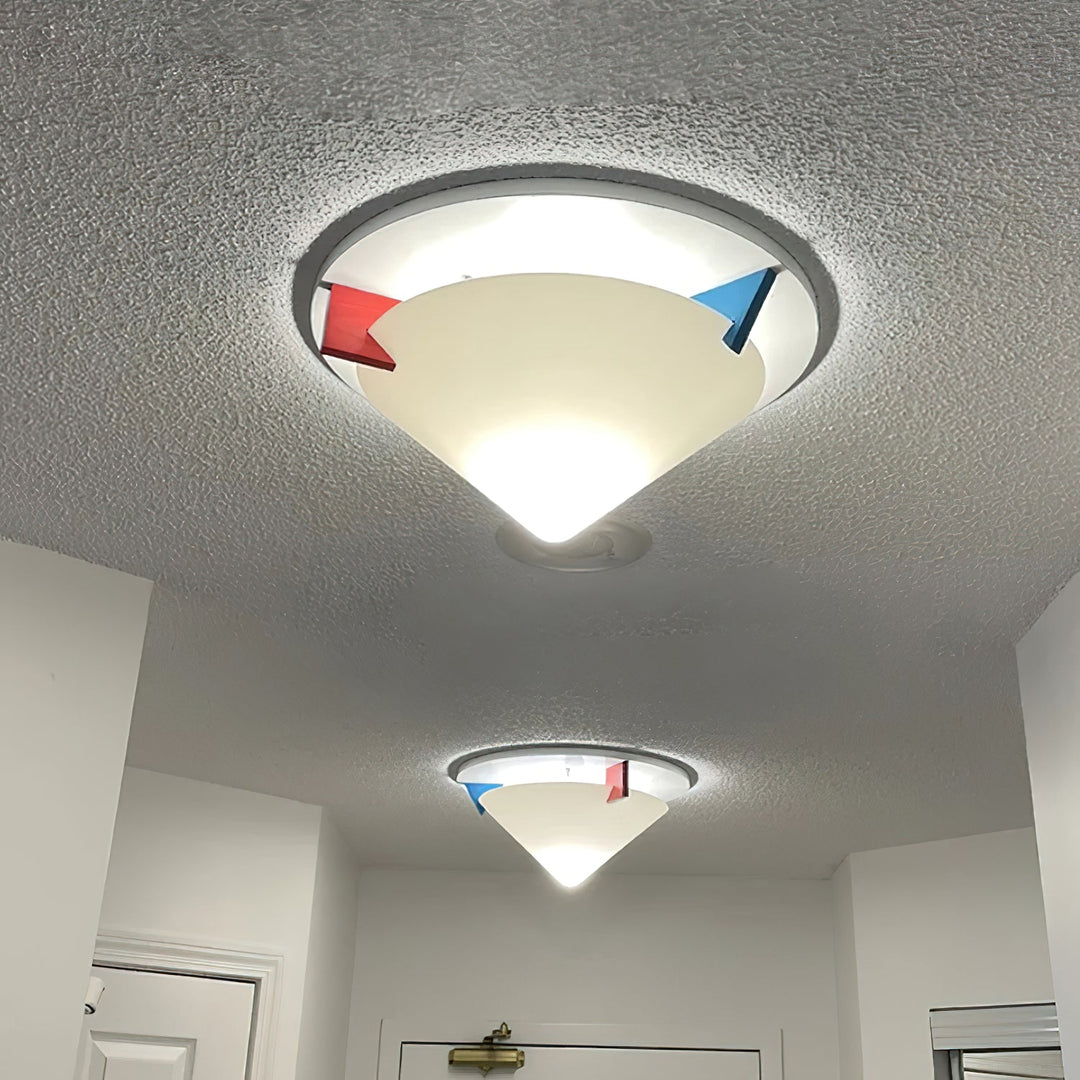 Stoja Lustre Plafonnier Blocs de Couleurs Géométriques Minimaliste - Neutralighting