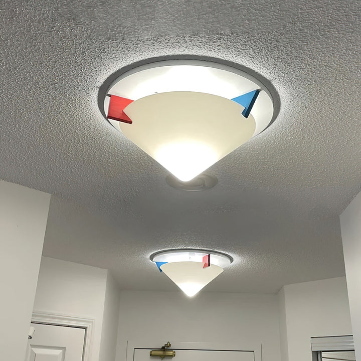 Stoja Lustre Plafonnier Blocs de Couleurs Géométriques Minimaliste - Neutralighting