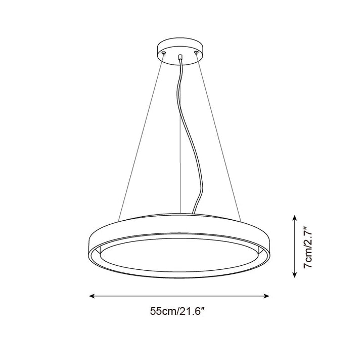Tracy Lampe Pendante Minimaliste en Travertin - Neutralighting