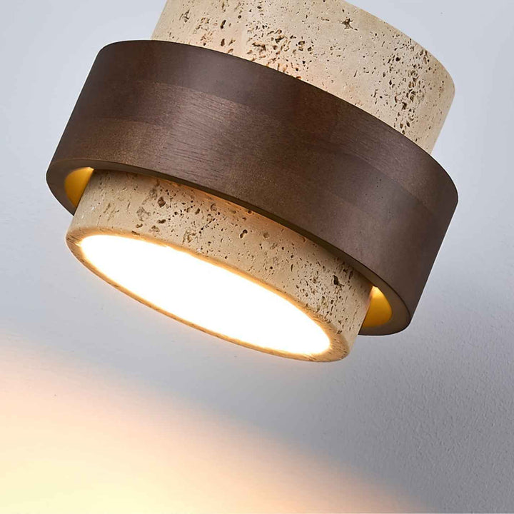Plafonnier Eltalor en Bois – Éclairage Plafonnier Moderne