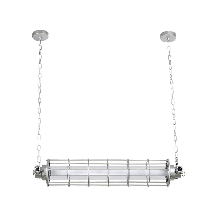 Ephael Moderne Ancien Minimaliste Tube Métal Suspension - Neutralighting