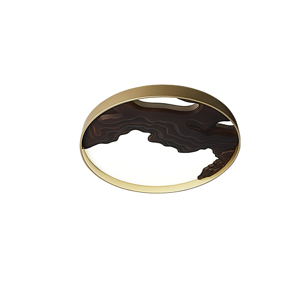 Lustra Plafonnier Bois Oriental Naturel - Neutralighting