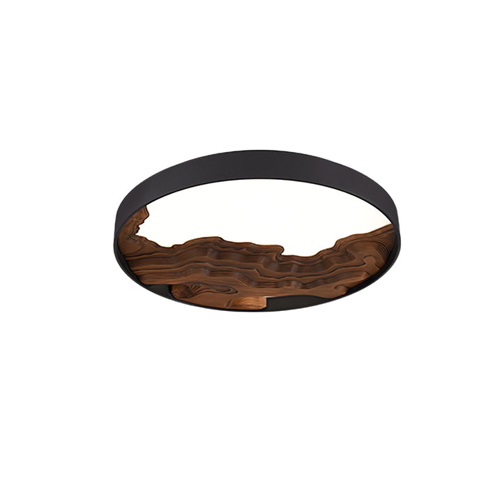 Lustra Plafonnier Bois Oriental Naturel - Neutralighting
