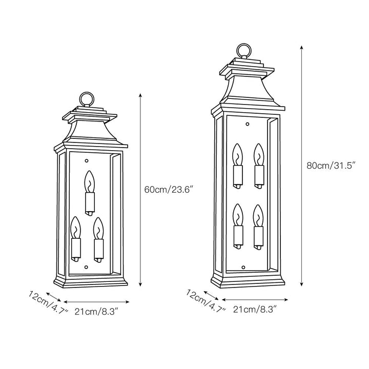 Esolarae Ancien Industriel Métal Verre Applique Murale - Neutralighting