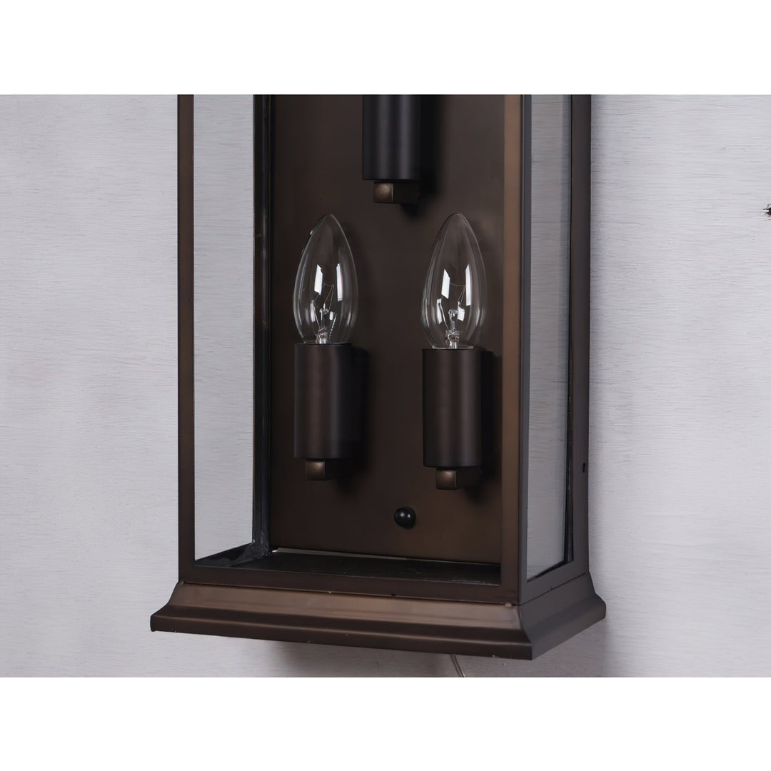 Esolarae Ancien Industriel Métal Verre Applique Murale - Neutralighting