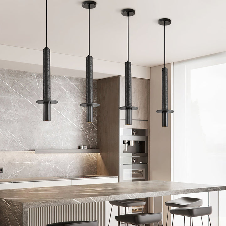 Avdoryra Suspension Double Cylindre en Travertin - Neutralighting