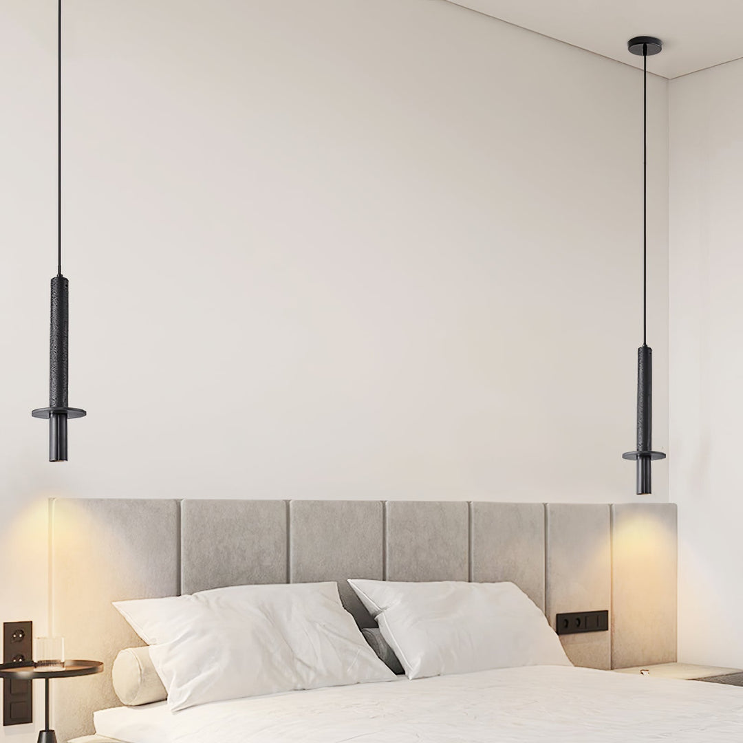 Avdoryra Suspension Double Cylindre en Travertin - Neutralighting