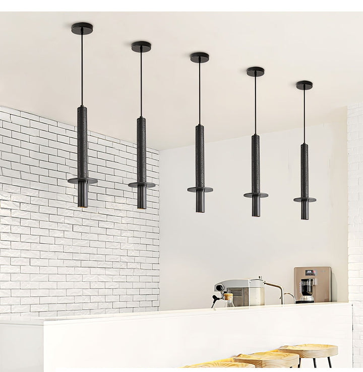 Avdoryra Suspension Double Cylindre en Travertin - Neutralighting