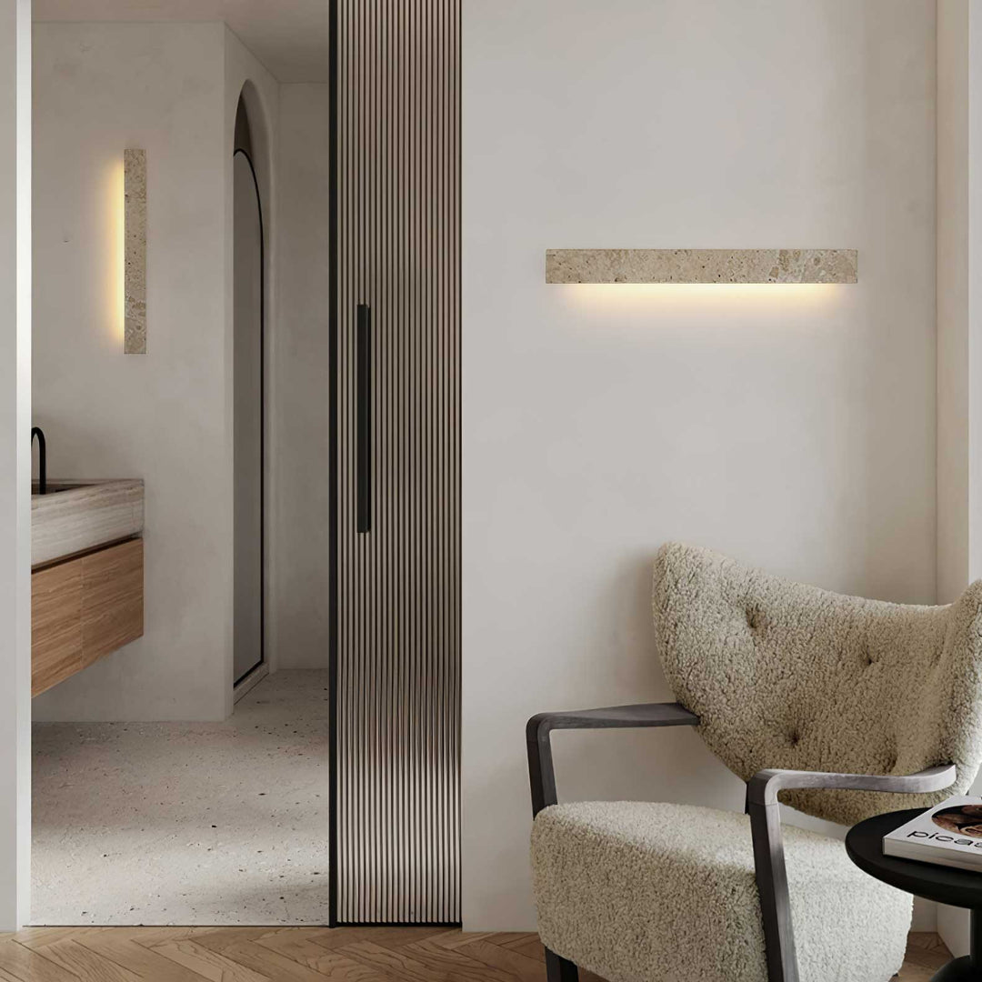 Ardora Suspension Minimaliste en Travertin - Neutralighting