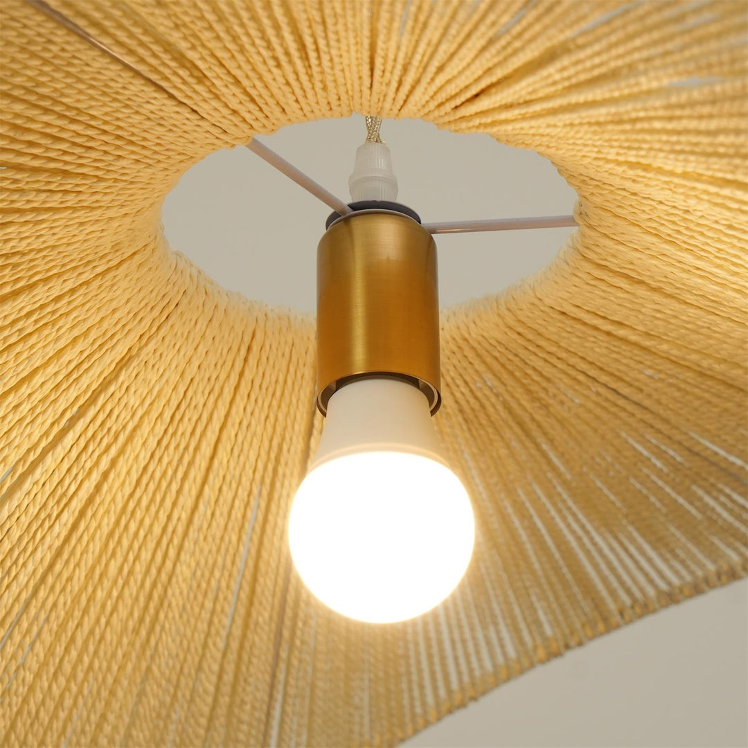 Solara Lampe Pendante Rattan Naturel Tissé à la Main - Neutralighting