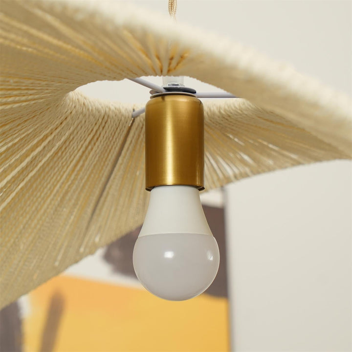 Solara Lampe Pendante Rattan Naturel Tissé à la Main - Neutralighting