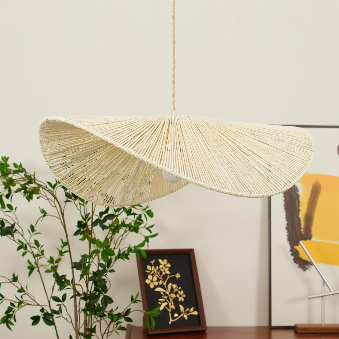Solara Lampe Pendante Rattan Naturel Tissé à la Main - Neutralighting