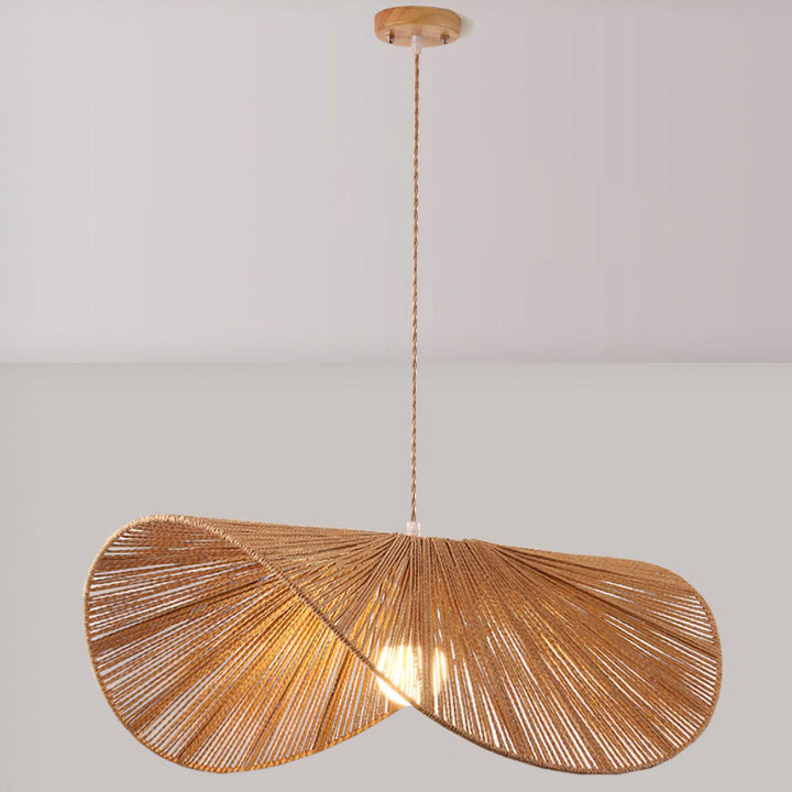 Solara Lampe Pendante Rattan Naturel Tissé à la Main - Neutralighting