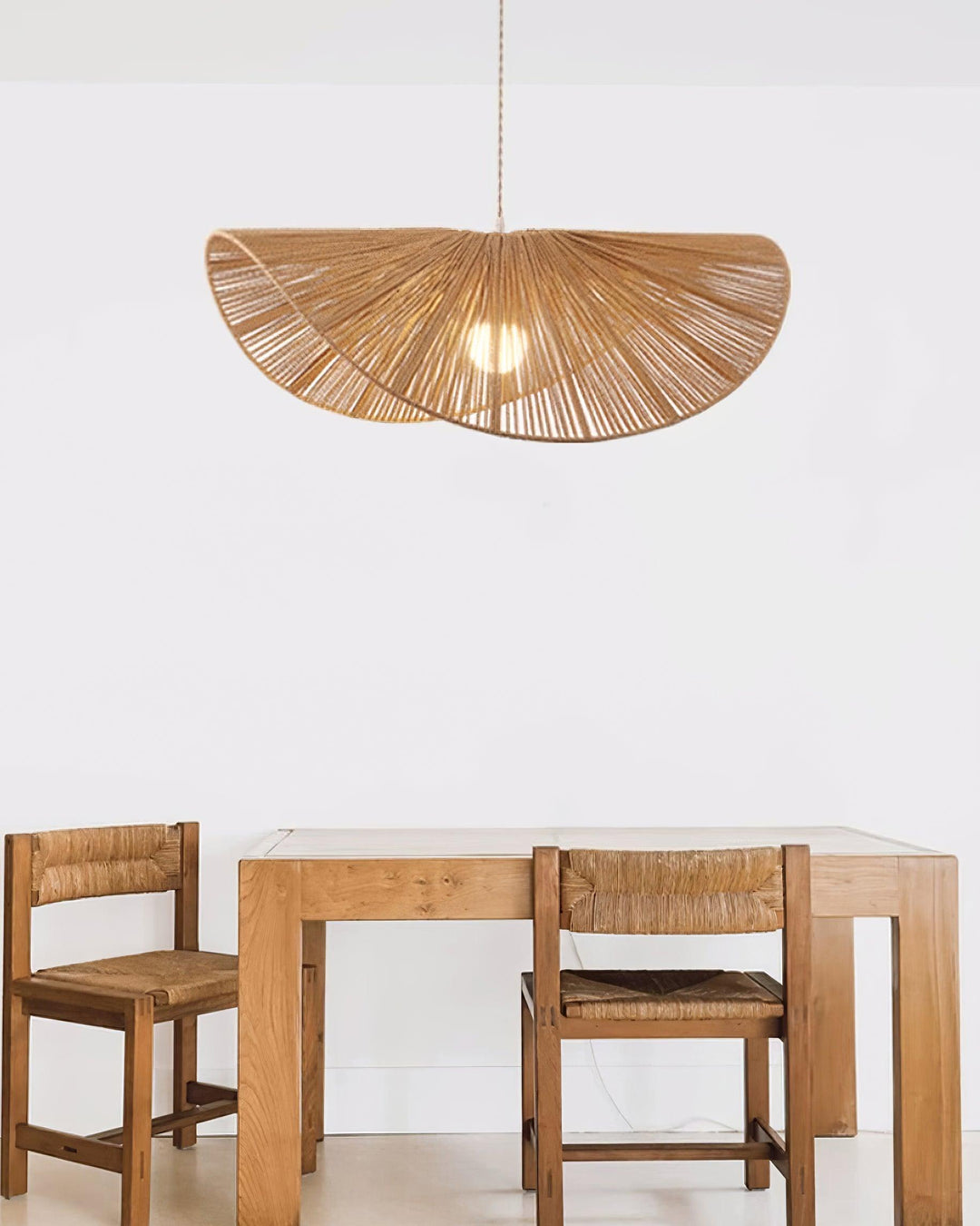 Solara Lampe Pendante Rattan Naturel Tissé à la Main - Neutralighting