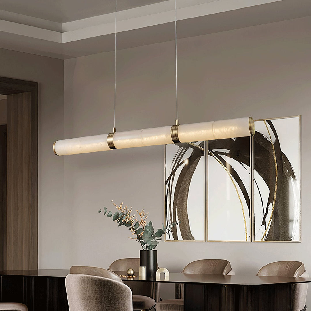 Stream Moderne Minimaliste Albâtre Suspension - Neutralighting