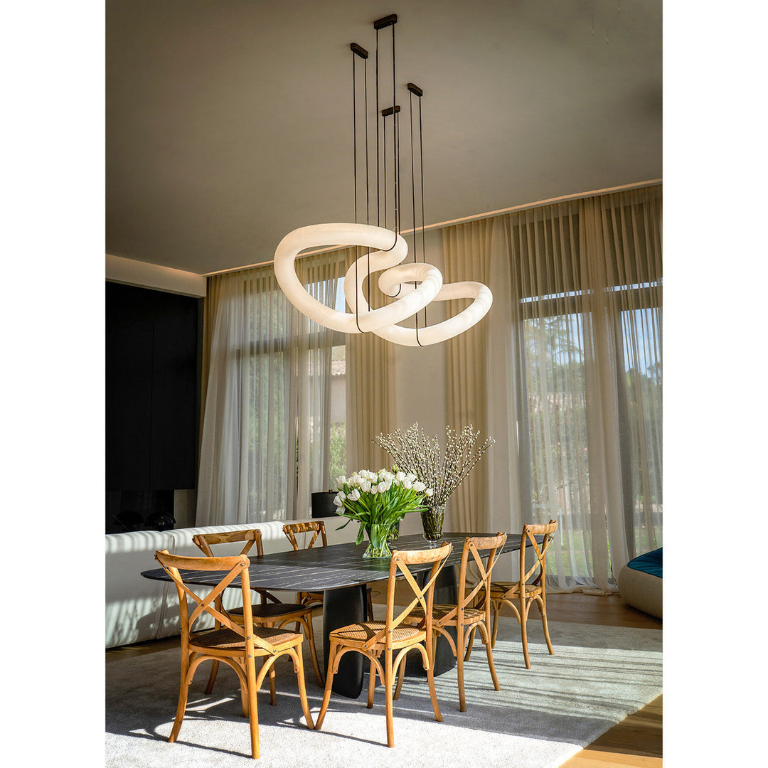 Utalyra Suspension en Albâtre Courbée - Neutralighting