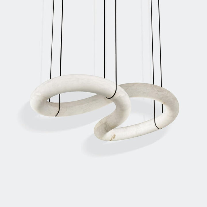 Utalyra Suspension en Albâtre Courbée - Neutralighting