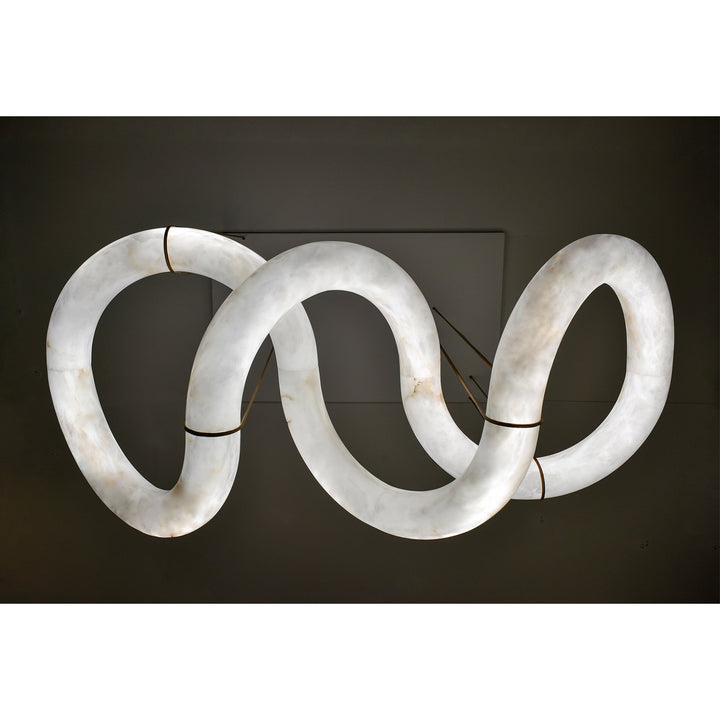 Utalyra Suspension en Albâtre Courbée - Neutralighting