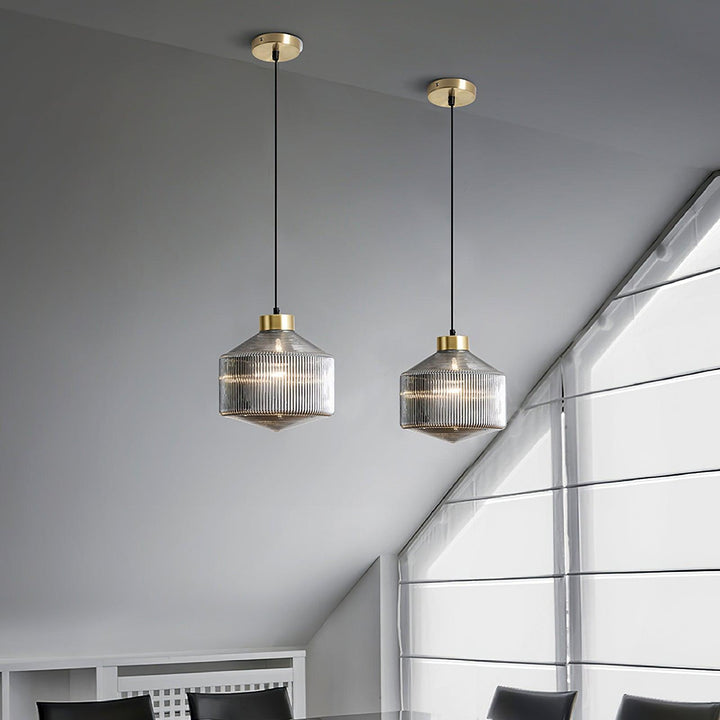 Velorarn Suspension Lampe Artistique en Verre - Neutralighting