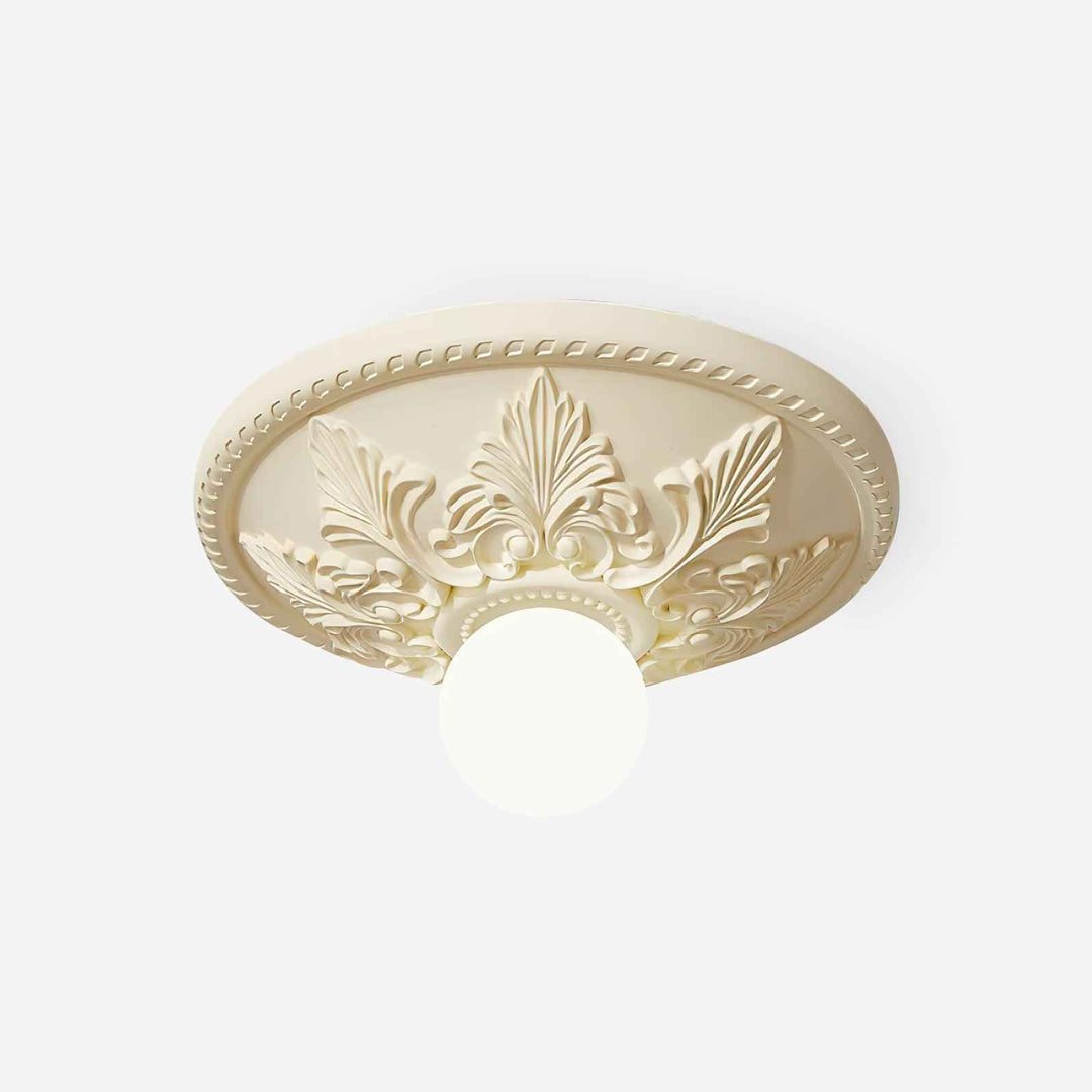 Aero Résine 30cm Blanc LED 5W