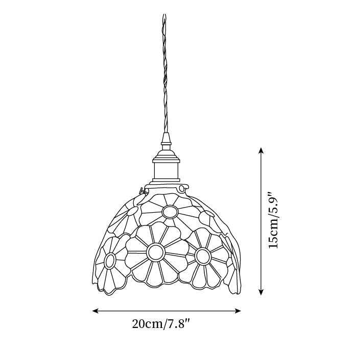 Suspension Bluebell en Verre – Suspension Contemporaine