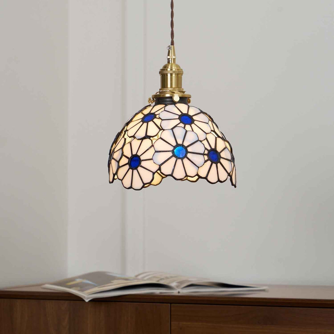 Suspension Bluebell en Verre – Suspension Contemporaine