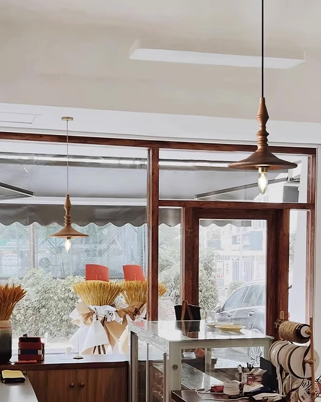 Cielo Lampe Pendante Moderne en Bois - Neutralighting