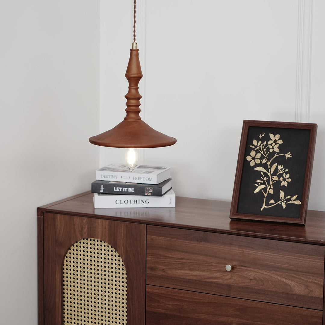 Iraeiel Ancien Minimaliste Bois Suspension - Neutralighting