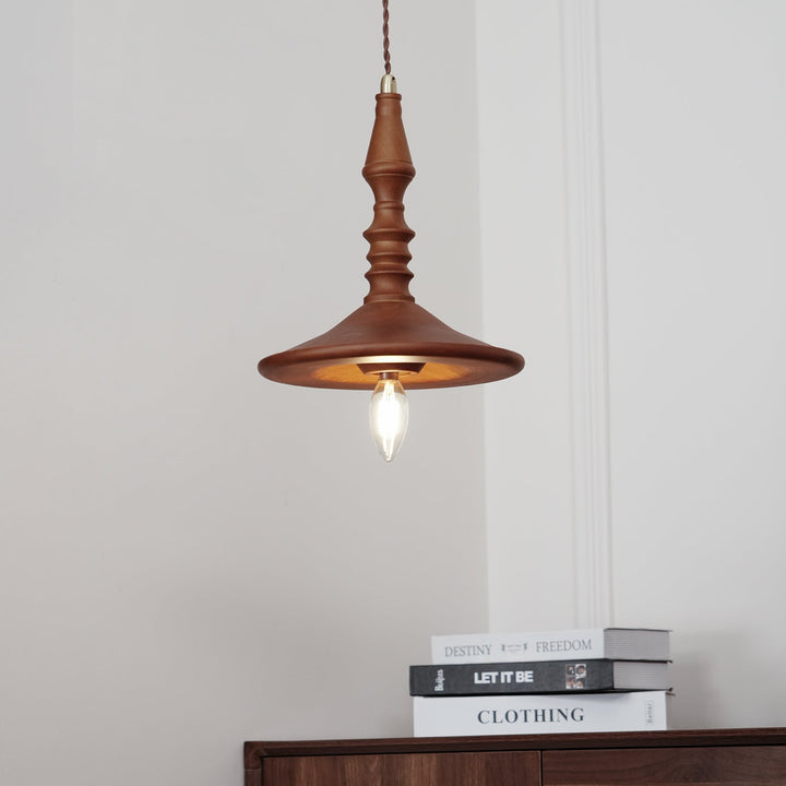 Tessira Suspension Industrielle en Bois - Neutralighting