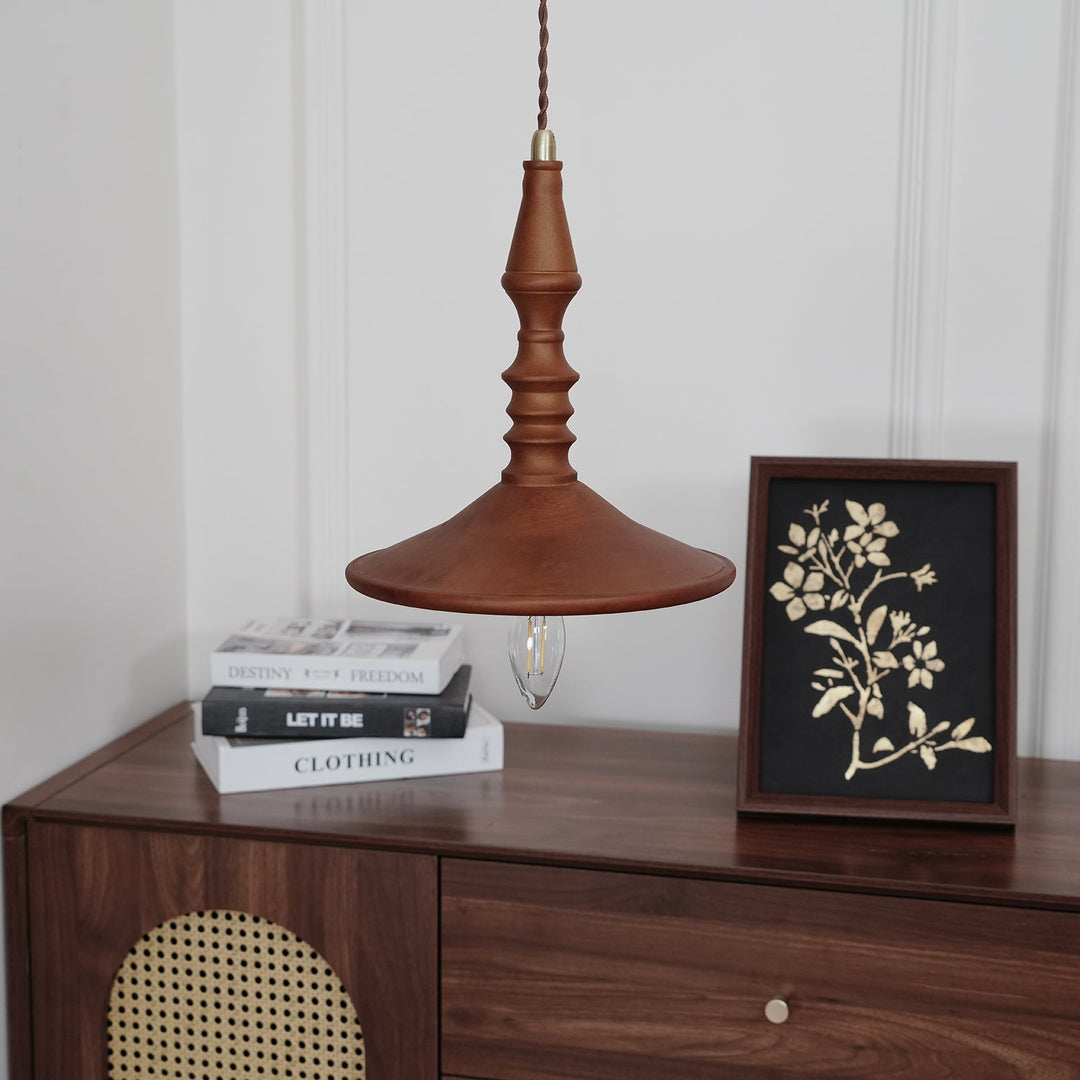 Iraeiel Ancien Minimaliste Bois Suspension - Neutralighting