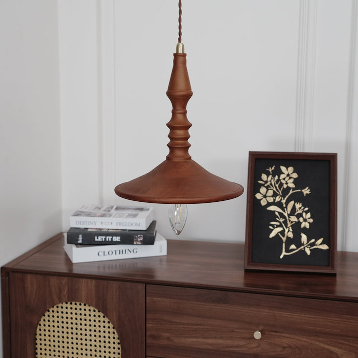 Iraeiel Ancien Minimaliste Bois Suspension - Neutralighting