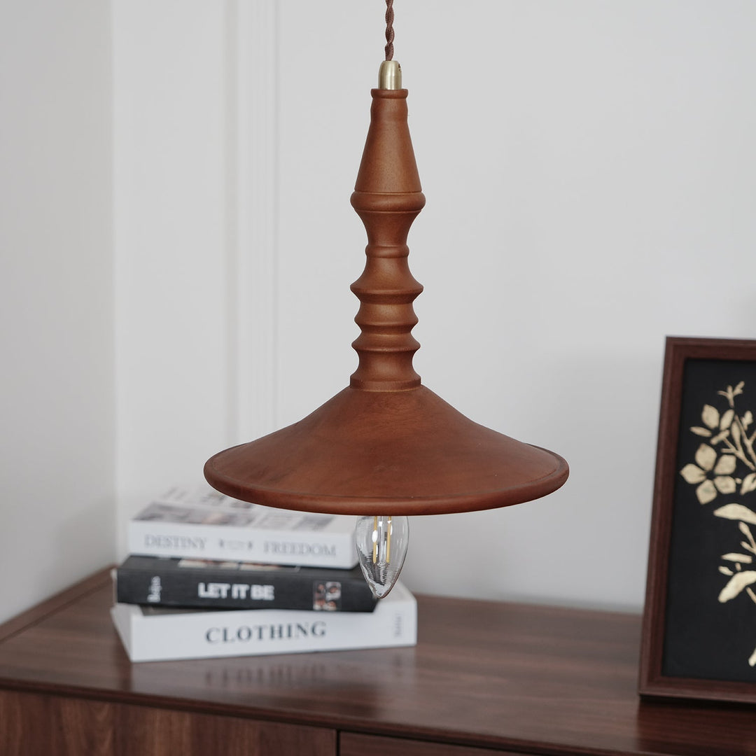 Iraeiel Ancien Minimaliste Bois Suspension - Neutralighting