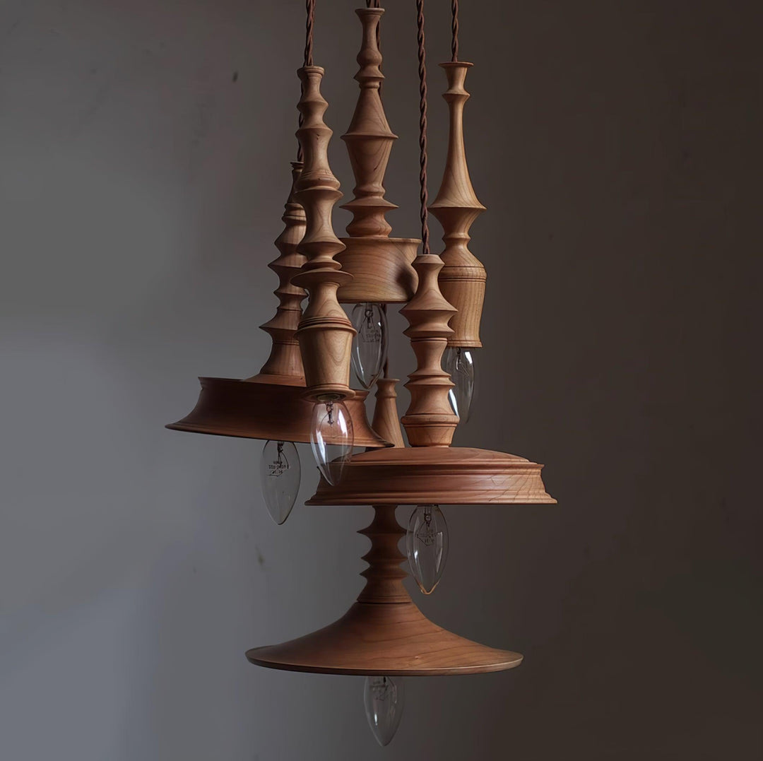 Cielo Lampe Pendante Moderne en Bois - Neutralighting