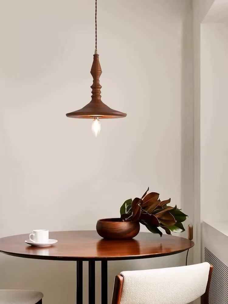 Tessira Suspension Industrielle en Bois - Neutralighting
