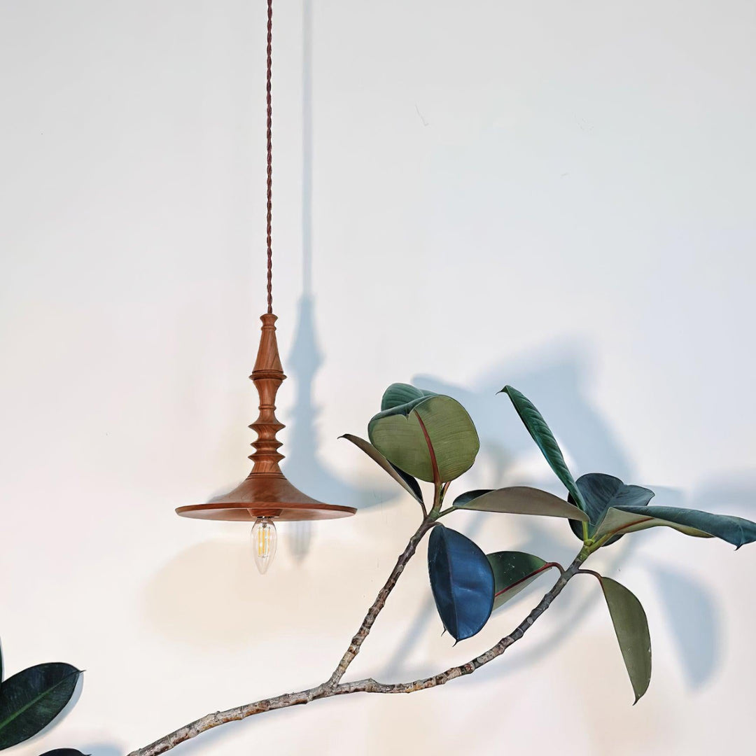 Iraeiel Ancien Minimaliste Bois Suspension - Neutralighting