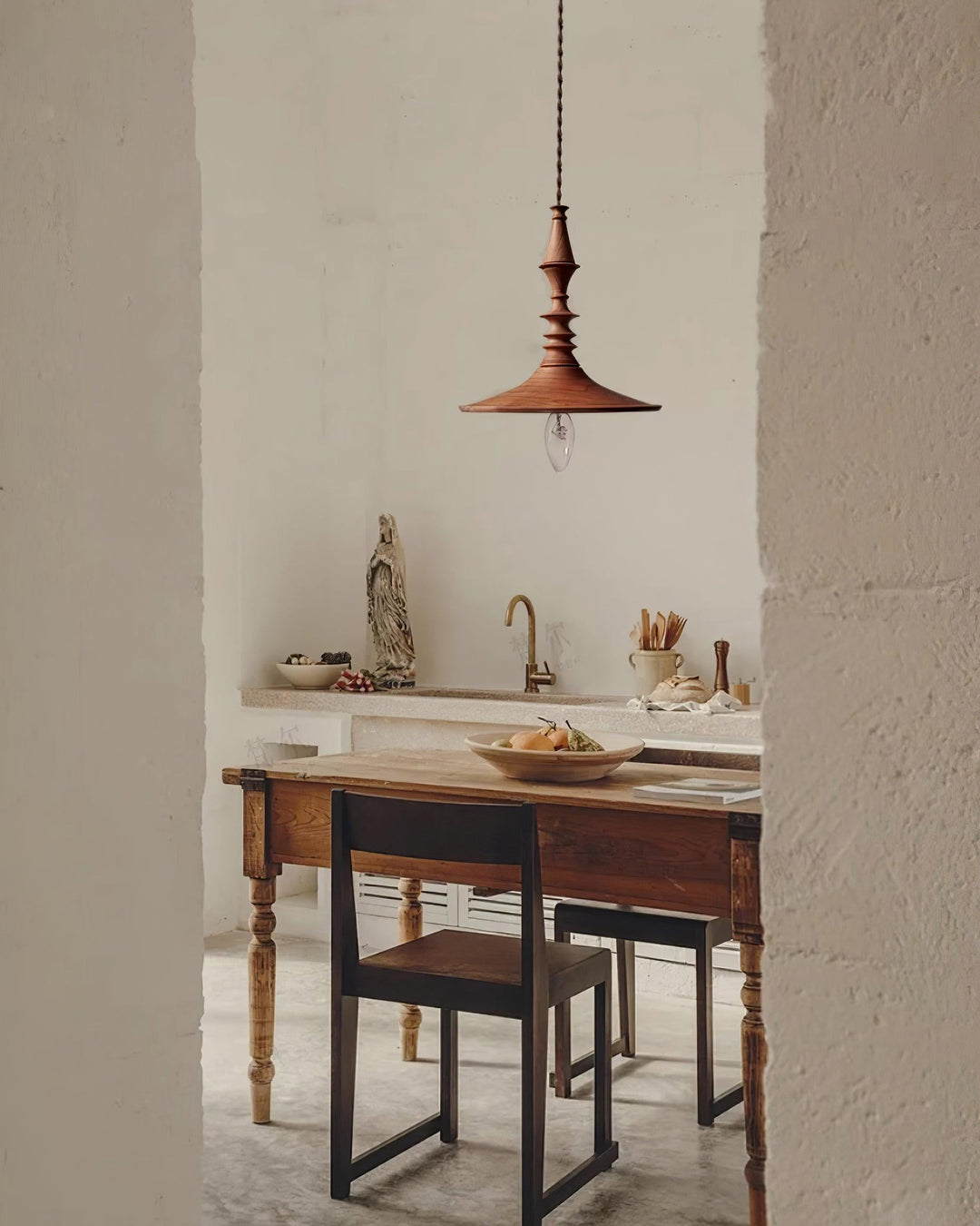 Iraeiel Ancien Minimaliste Bois Suspension - Neutralighting