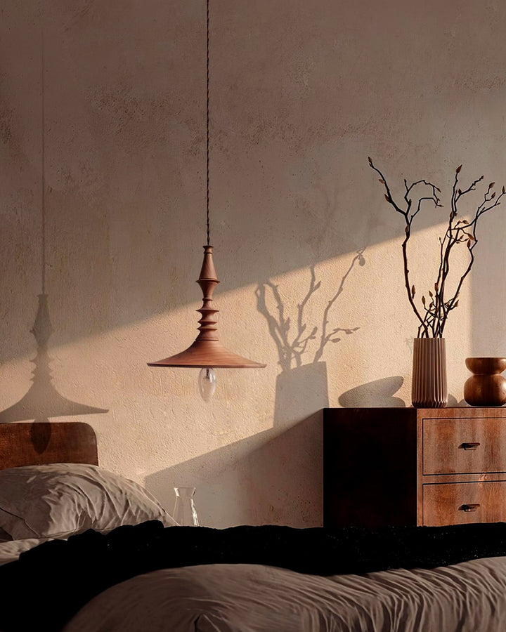 Iraeiel Ancien Minimaliste Bois Suspension - Neutralighting