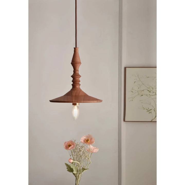 Iraeiel Ancien Minimaliste Bois Suspension - Neutralighting