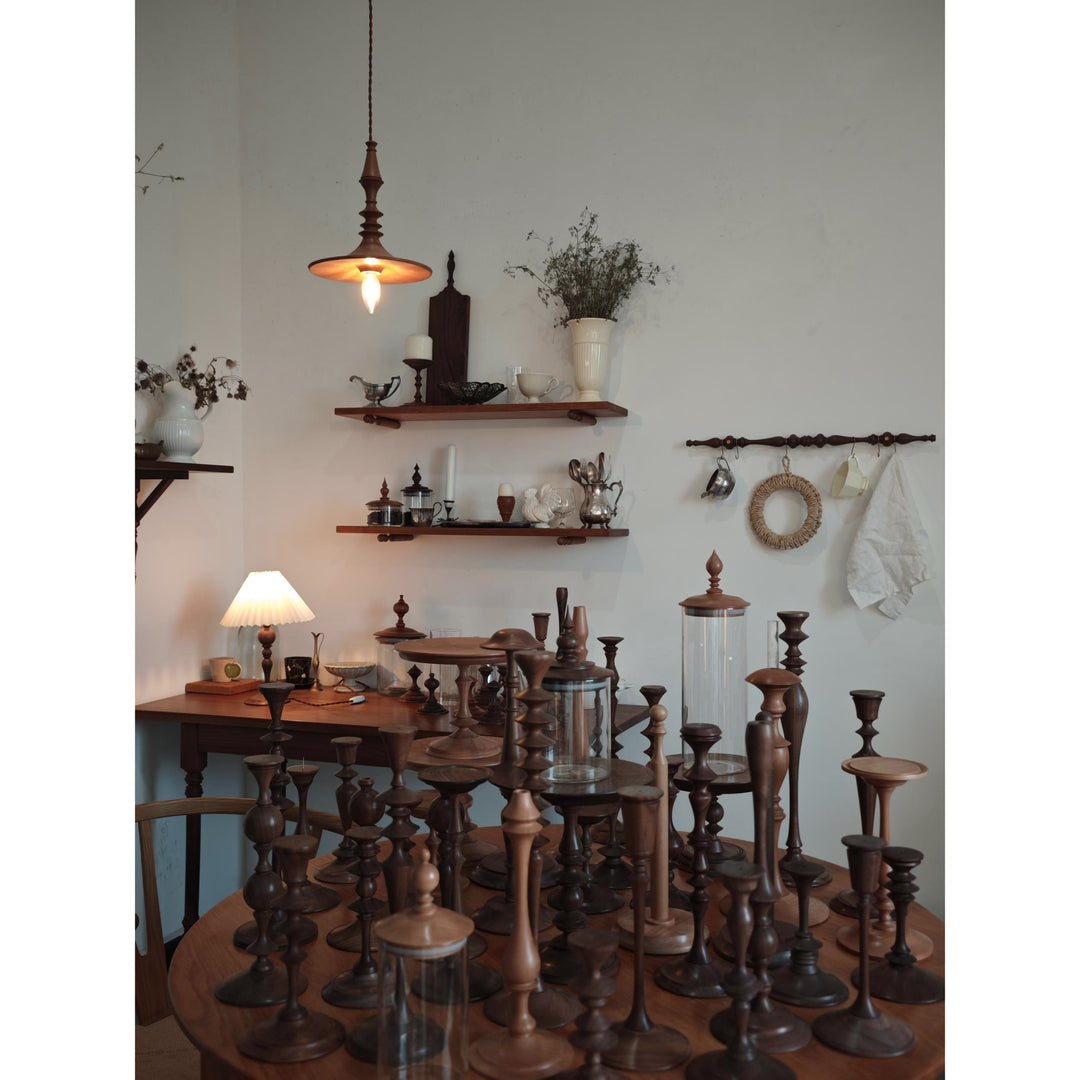 Iraeiel Ancien Minimaliste Bois Suspension - Neutralighting