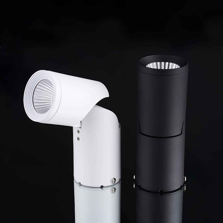 Lustra Métal 18cm Blanc LED 12W