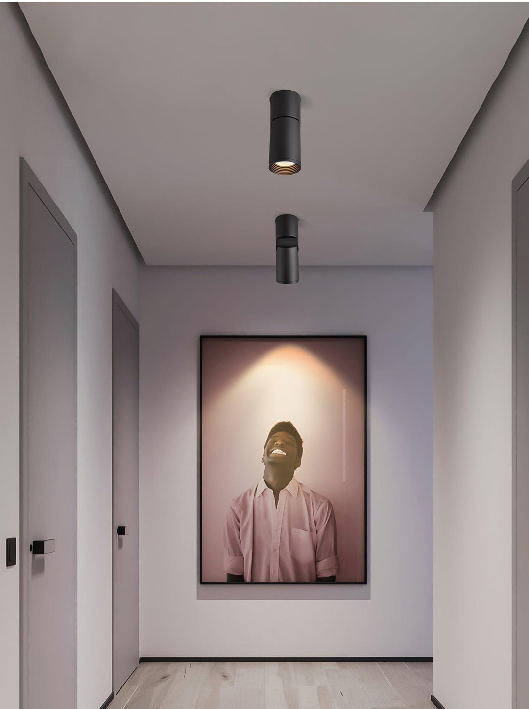 Lustra Plafonnier LED Projecteurs Sunny Ajustables - Neutralighting