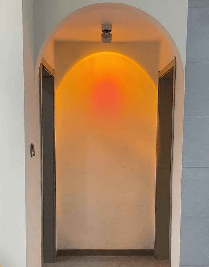 Solara Verre 10cm Blanc LED