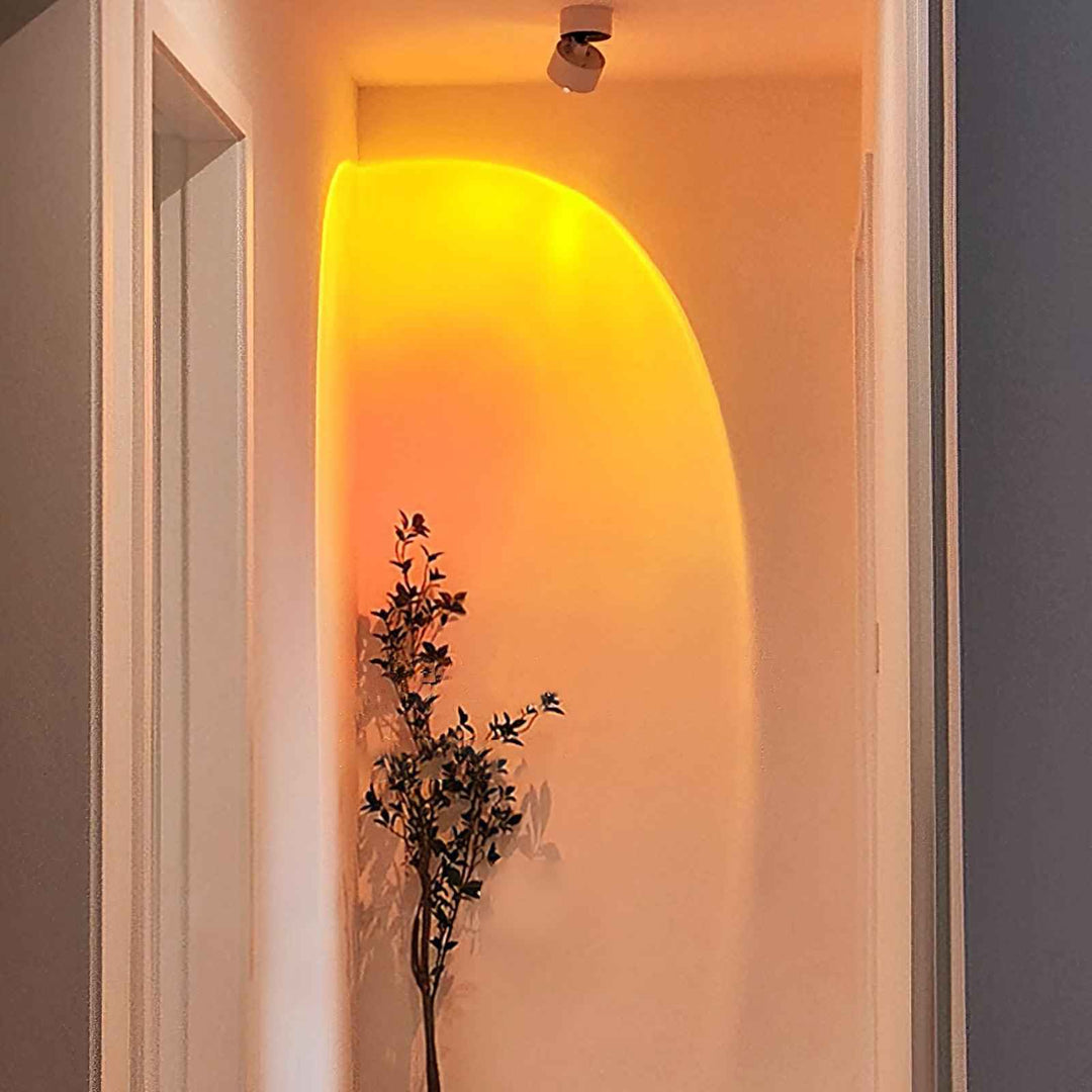 Solara Verre 10cm Blanc LED