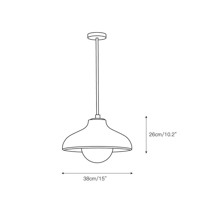 Culirir Moderne Minimaliste Résine Verre Suspension - Neutralighting
