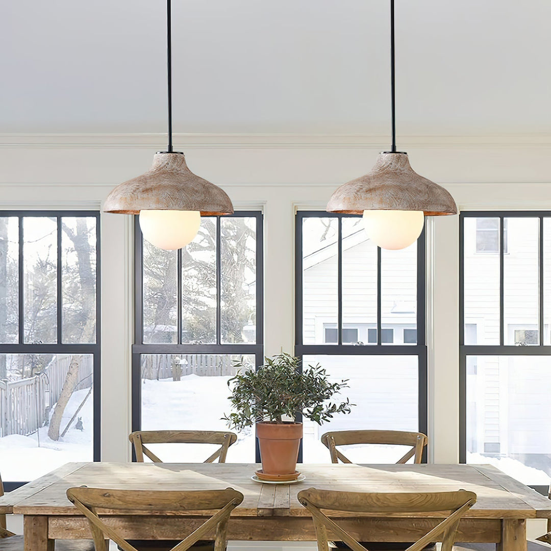 Culirir Moderne Minimaliste Résine Verre Suspension - Neutralighting