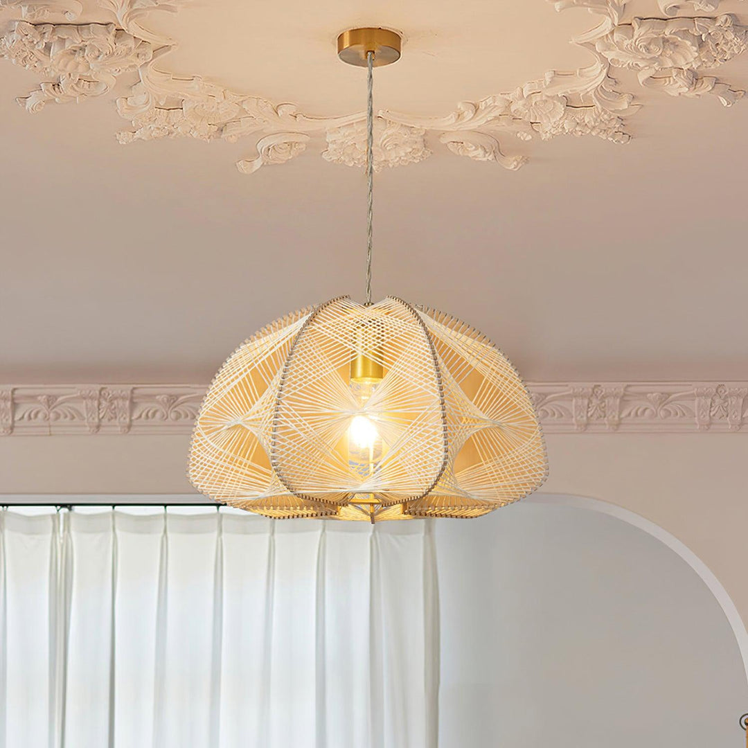 Surya Main Tressé Dôme Suspension - Neutralighting