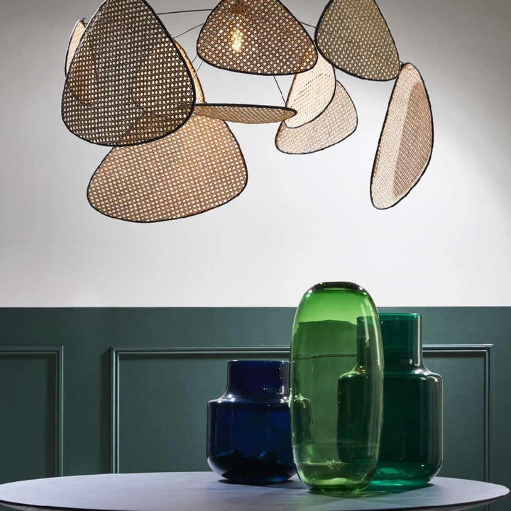 Lustra Lampe Pendante Rattan Swag Industrielle - Neutralighting