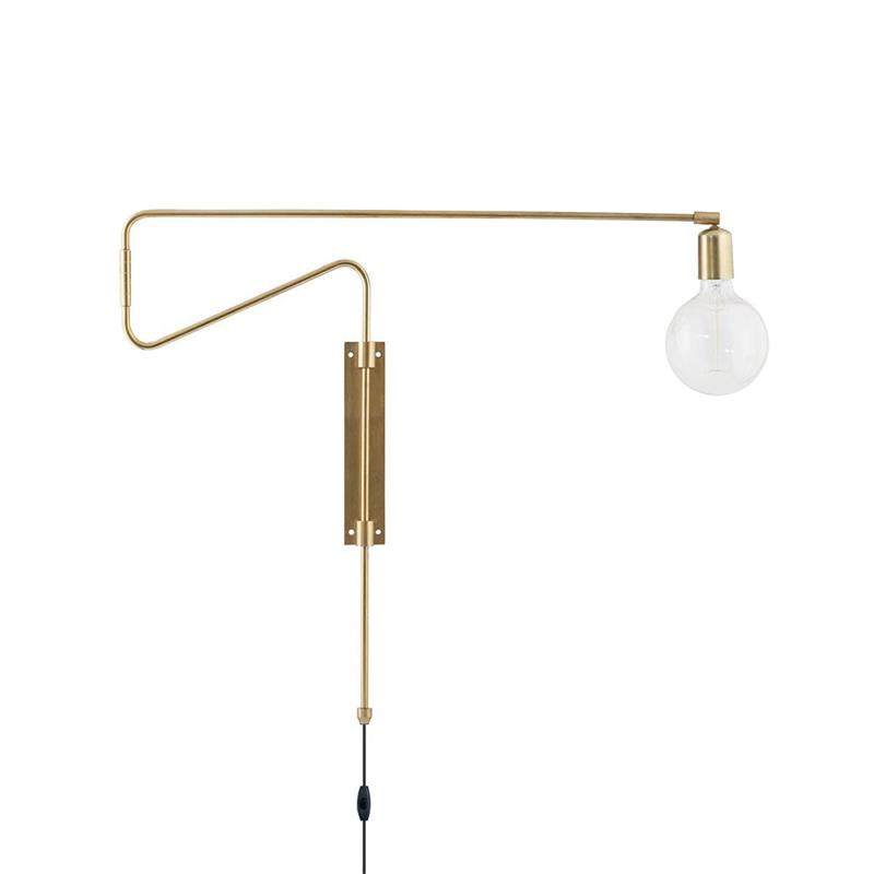 Ersora Moderne Minimaliste Balançoire Plug-in Métal Applique Murale - Neutralighting